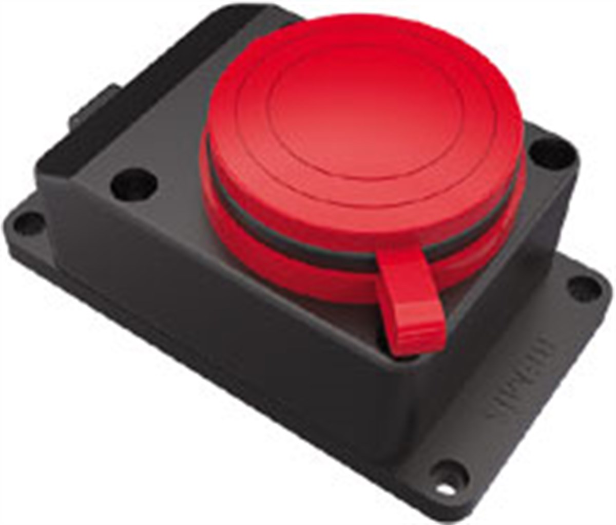 BYES 3X32A KAUÇUK DUVAR PRİZİ