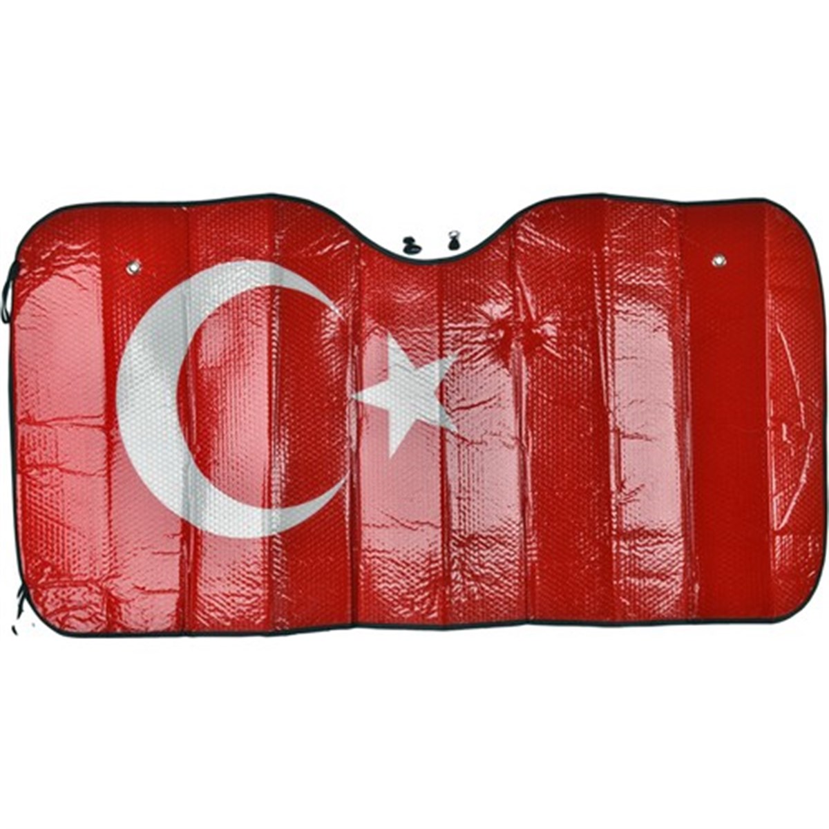 Carub Ön Cam Güneşlik Standart Türk Bayrağı
