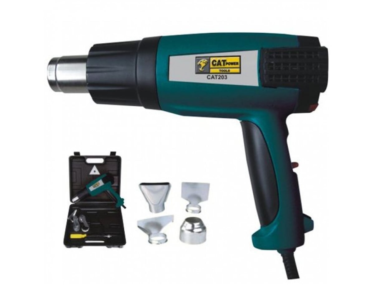 CAT 203 DİJİTAL SICAK HAVA TABANCASI 2000 W