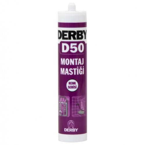 Derby D50 Montaj Mastiği Siyah 500G