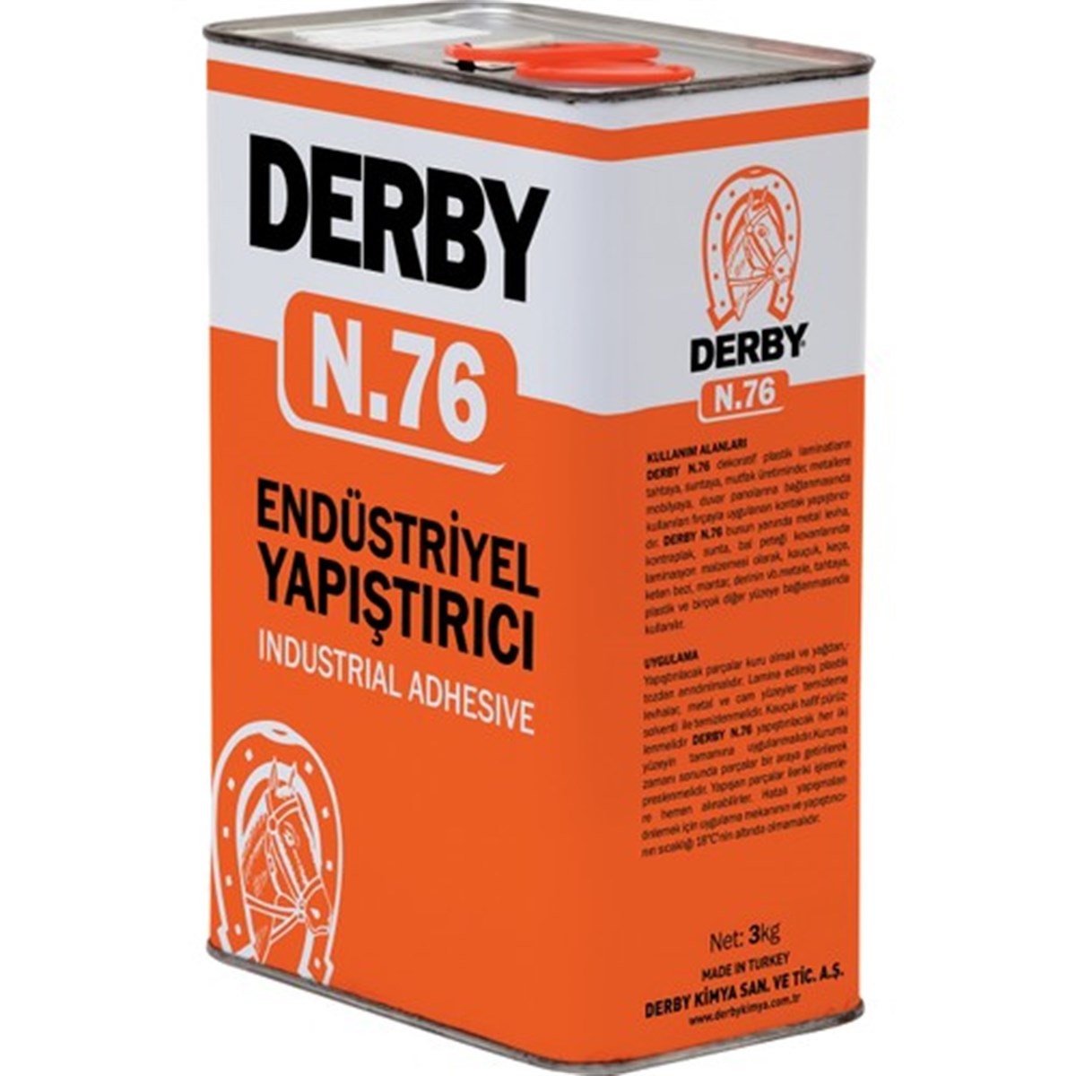 DERBY END.YAPIŞTIRICI N76 3 KG