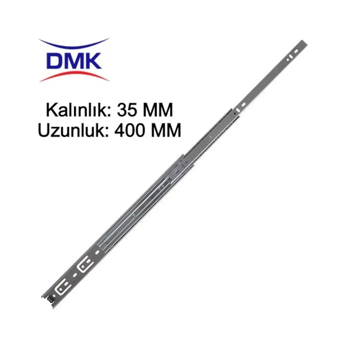 DMK TELESKOPİK ÇEKMECE RAYI 35X400MM