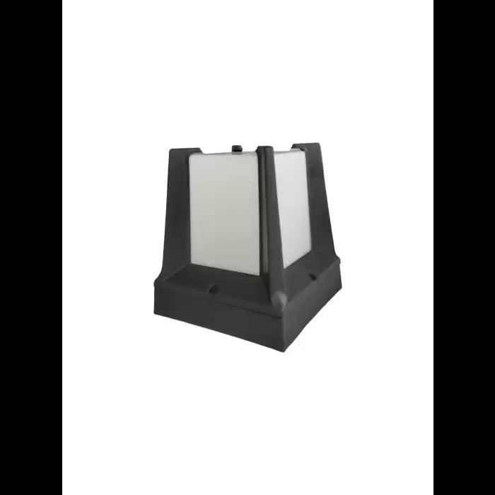 Venso Bahçe Set Üstü Pırlanta Armatür E27 Küp Izgaralı