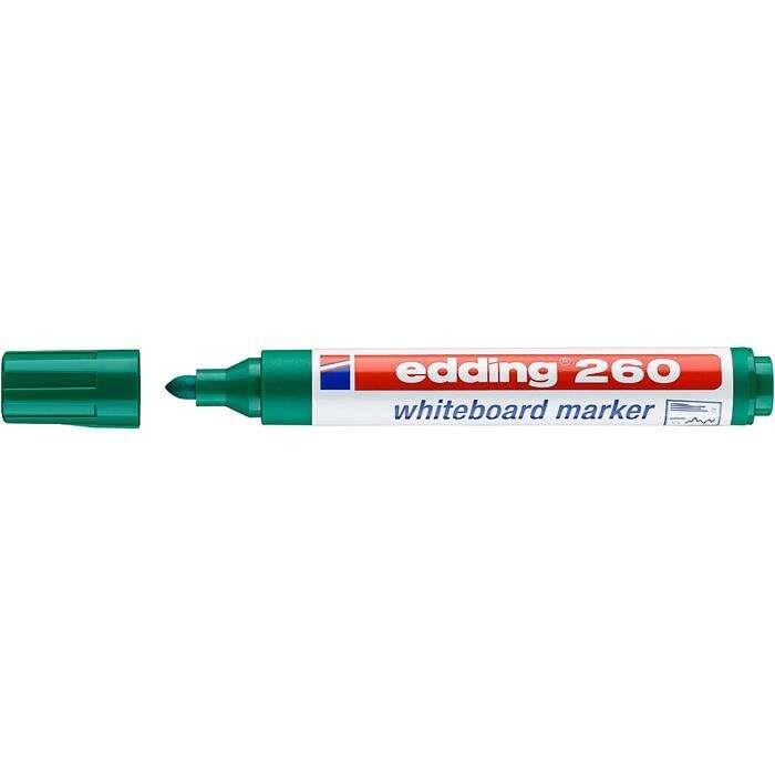 Edding 260 Yeşil Yazı Tahtası Kalemi 1,5-3Mm