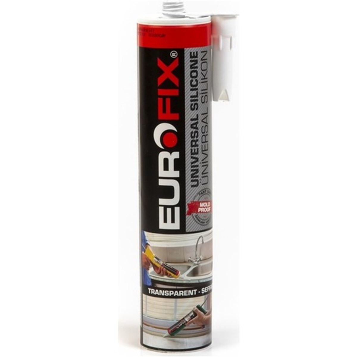 EUROFİX ÜNİVERSAL SİLİKON BEYAZ 280 GR