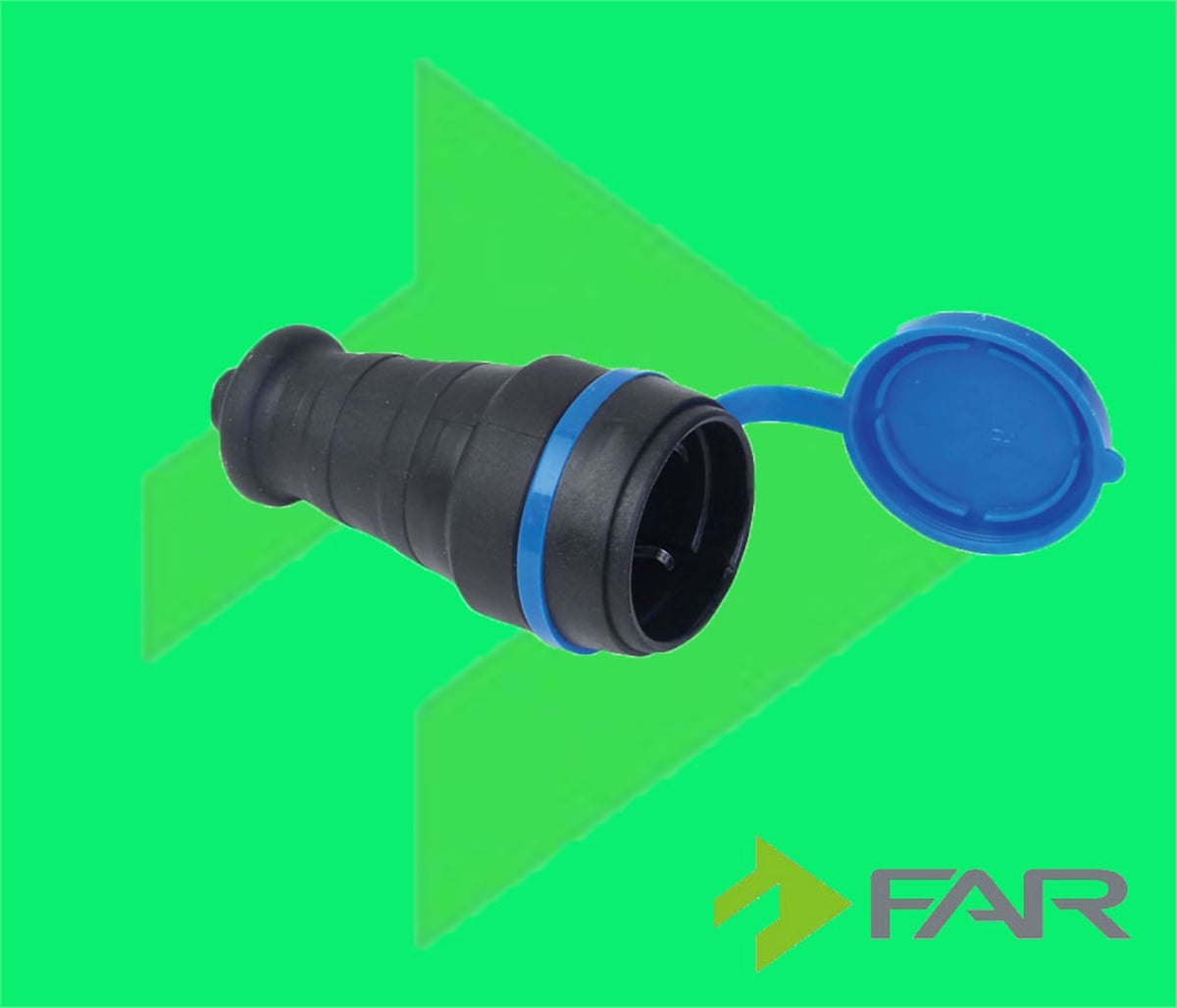 FAR 1X16 KAUÇUK DİŞİ FİŞ F-49