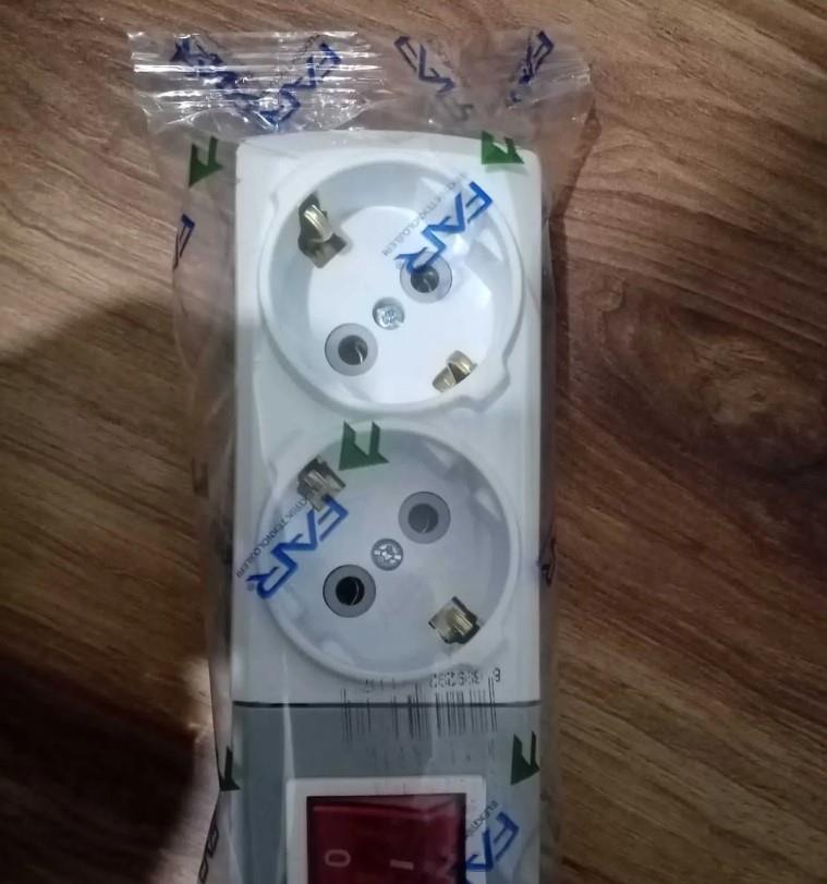 Far F333 2 Li Anahtarlı Fiş Priz