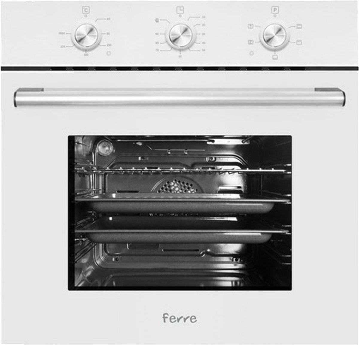 FERRE 6003 TURBO FIRIN BEYAZ 5 FONKSİYON