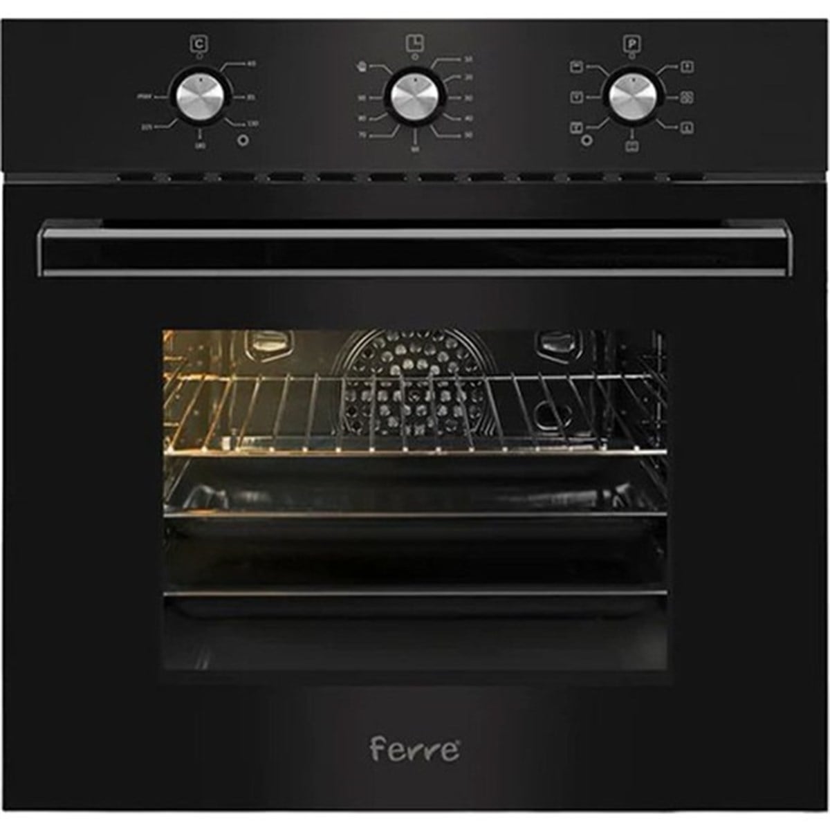 FERRE 6004 TURBO FIRIN SİYAH 5 FONKSİYON