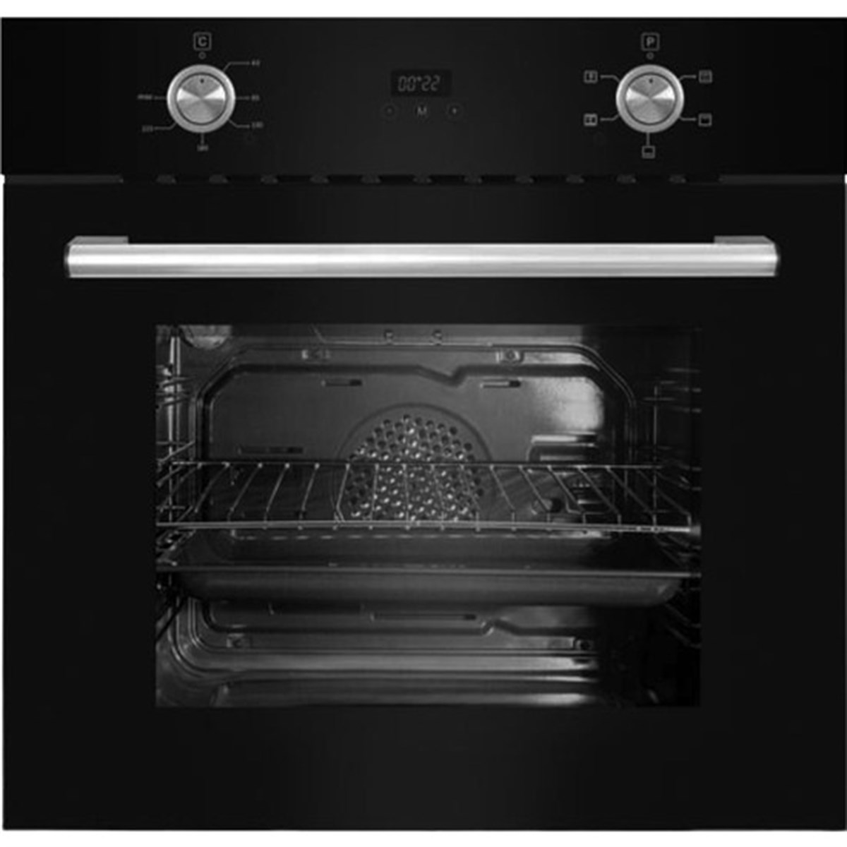 FERRE 6010 TURBO FIRIN SİYAH DİJİTAL 5 FONK