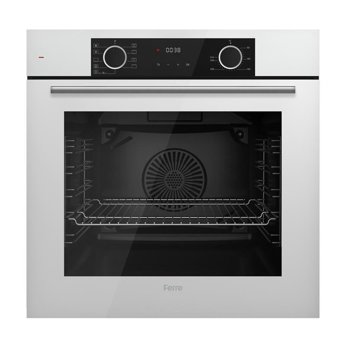 Ferre Xe63Cb Fryart Ankastre Fırın Beyaz 9 Prog.