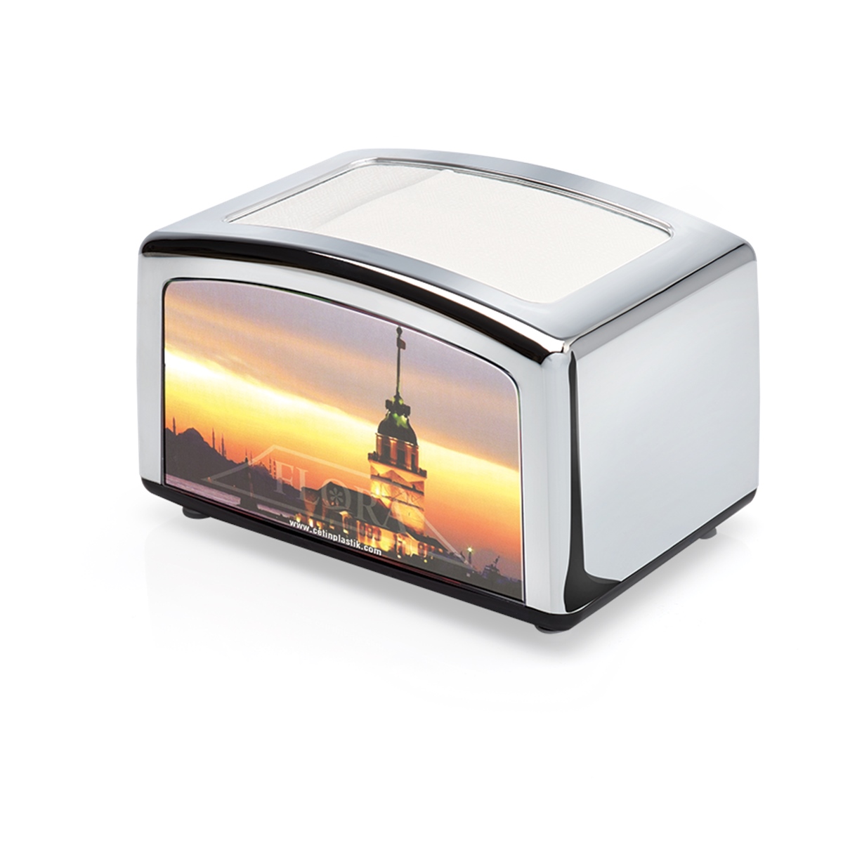 FLOSOFT PEÇETELİK YATAY KROM