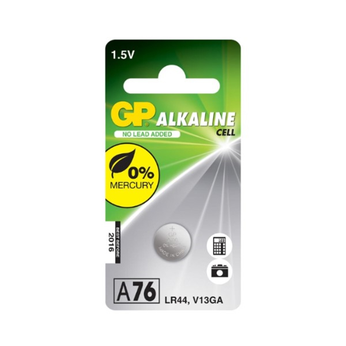 GP LR44 V13GA ALKALİNE DÜĞME PİL