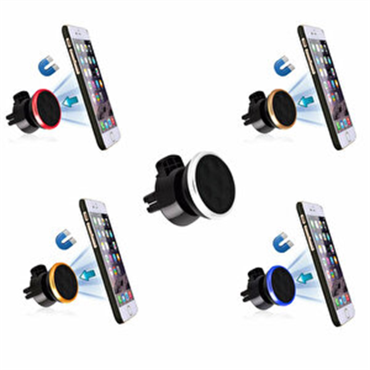 HYTECH XH10 ÜNİVERSAL MIKNATISLI ARAÇ TELEFON TUTUCU