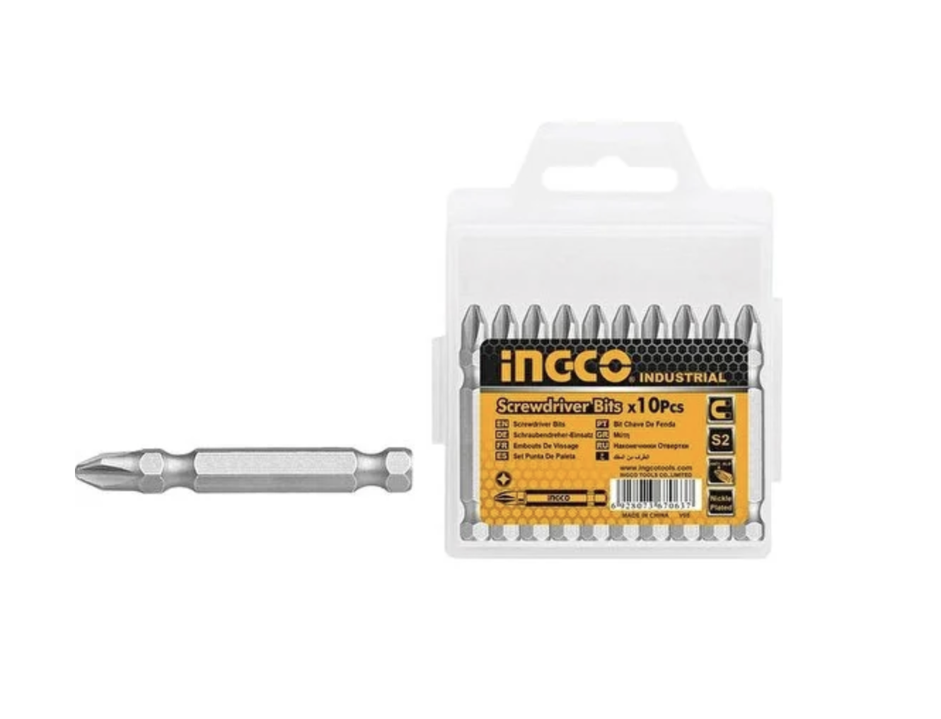 İngco 10'Lu Yıldız Bits Uç Seti 3,50Mm