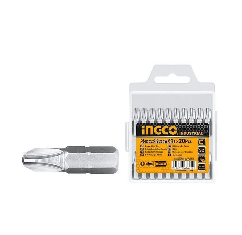 İngco 20'Li Yıldız Bits Uç Seti 1,25Mm