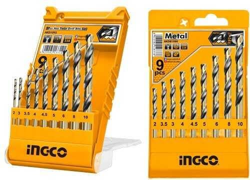 İngco 9'Lu Hss Matkap Ucu Seti