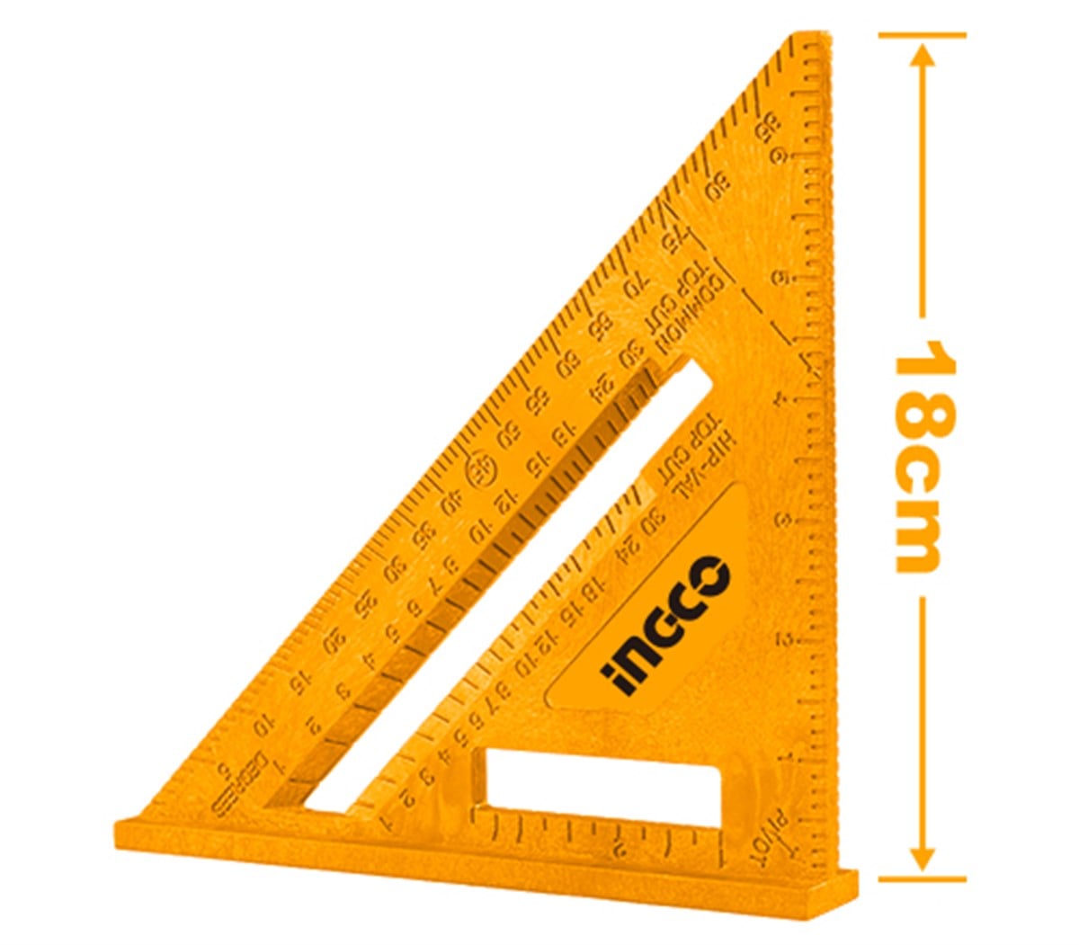 İNGCO AÇILI ÜÇGEN CETVEL
