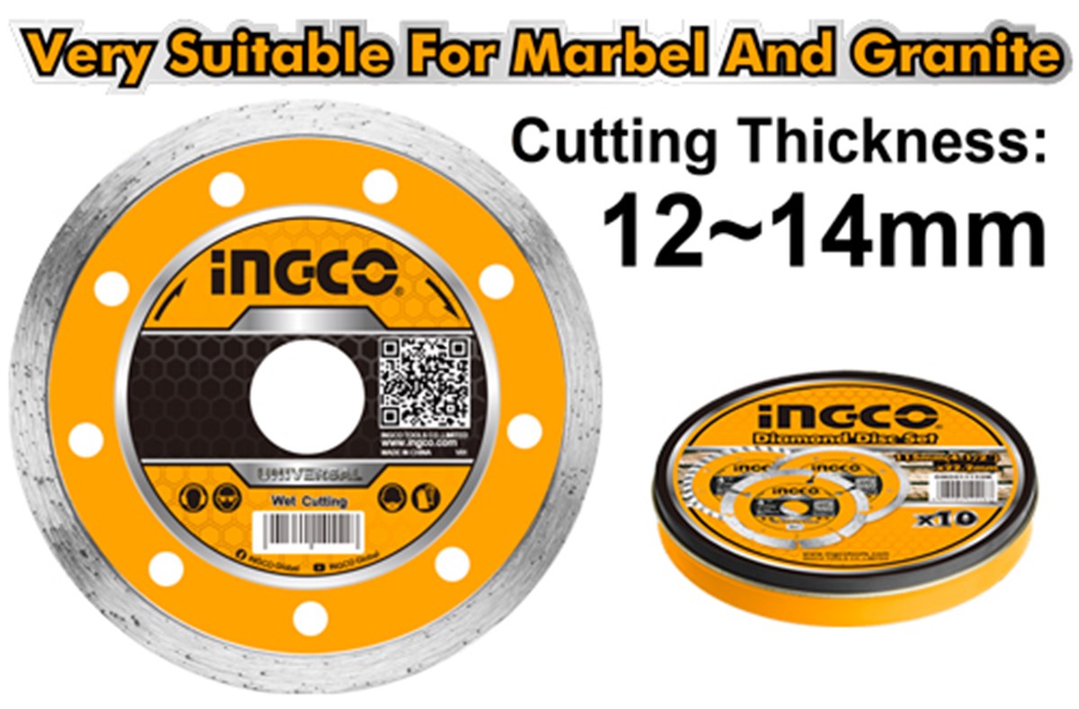 İNGCO ISLAK ELMAS DİSK 180 MM