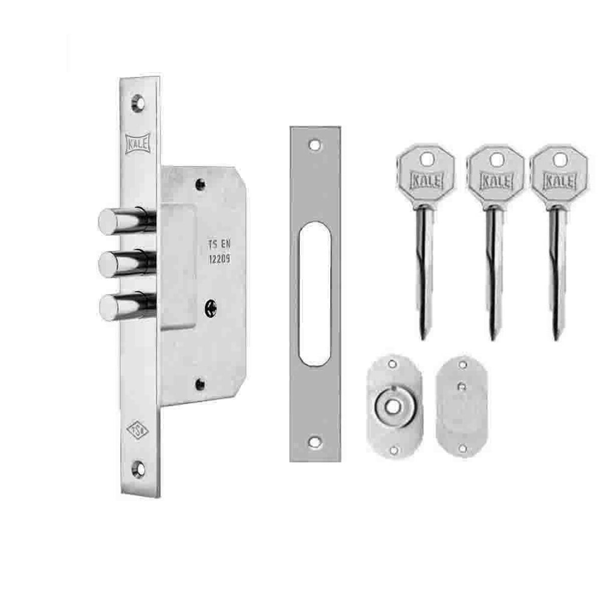 KALE 189 3MF FİAM EMN.KİLİDİ 45 MM NİKEL 3ANH
