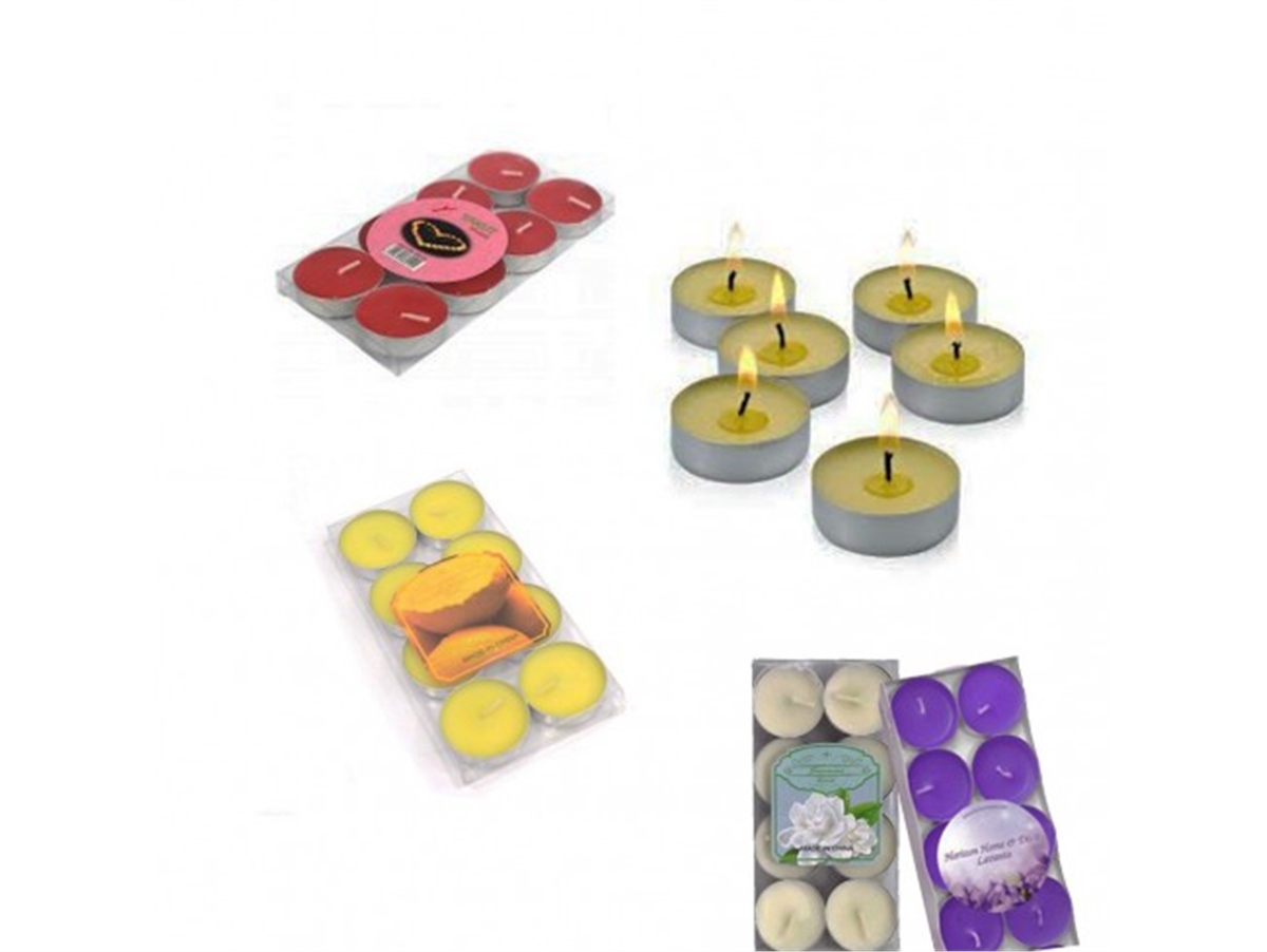 KISMET TEALIGHT MUM RENKLİ 8'Lİ