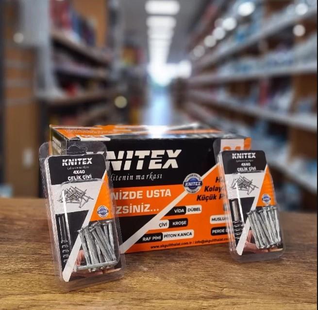 Knitex 2621 Çelik Çivi 4X40