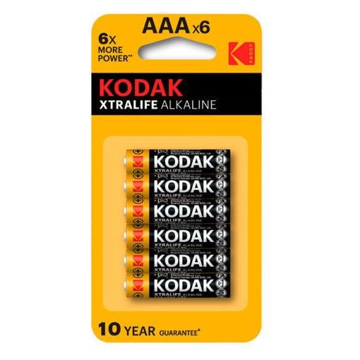 Kodak Xtralife Alkalin İnce Kalem Pil 6 Lı