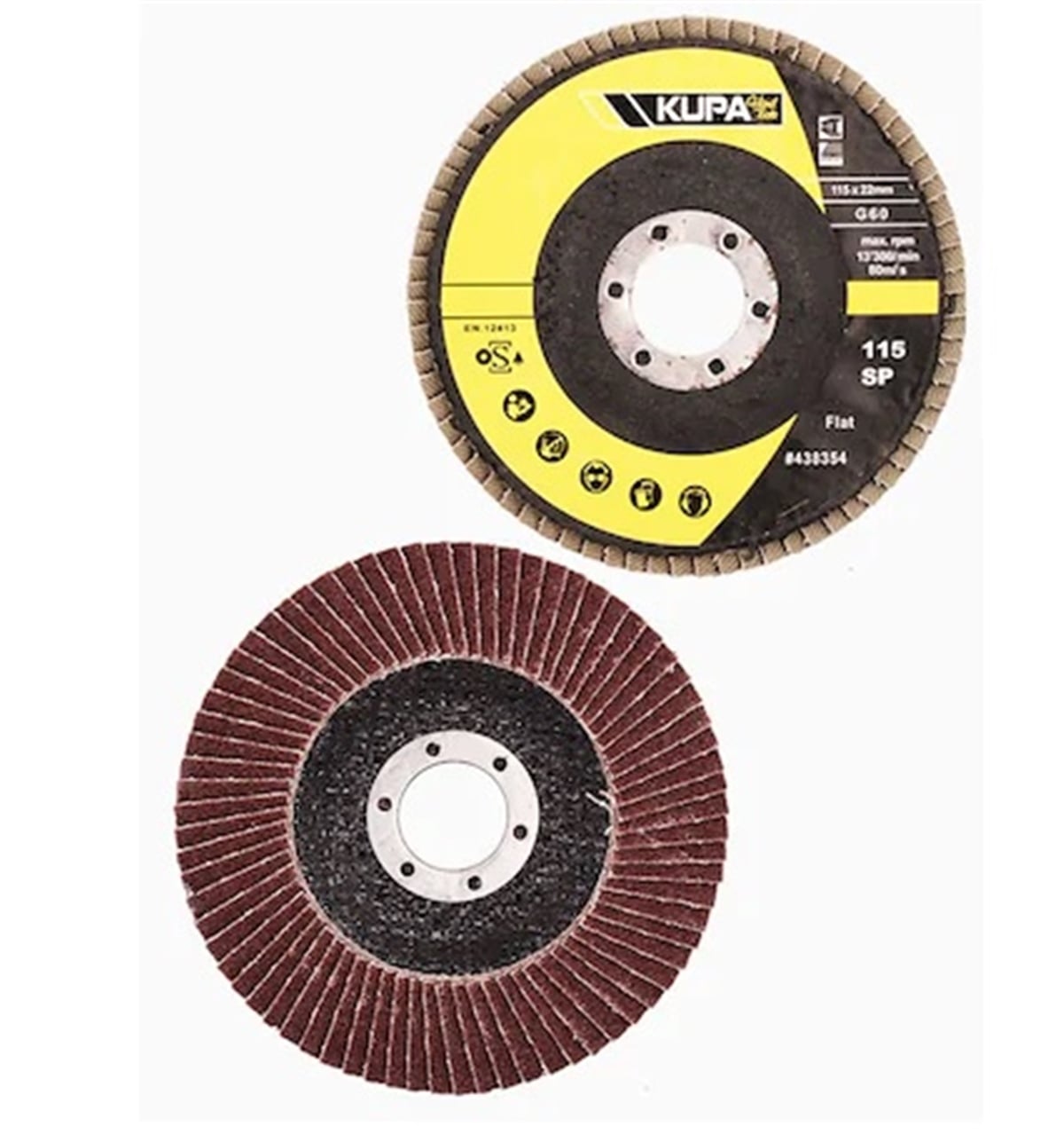 KUPA FLAP DİSK ZIMPARA 115 MM 60 KUM