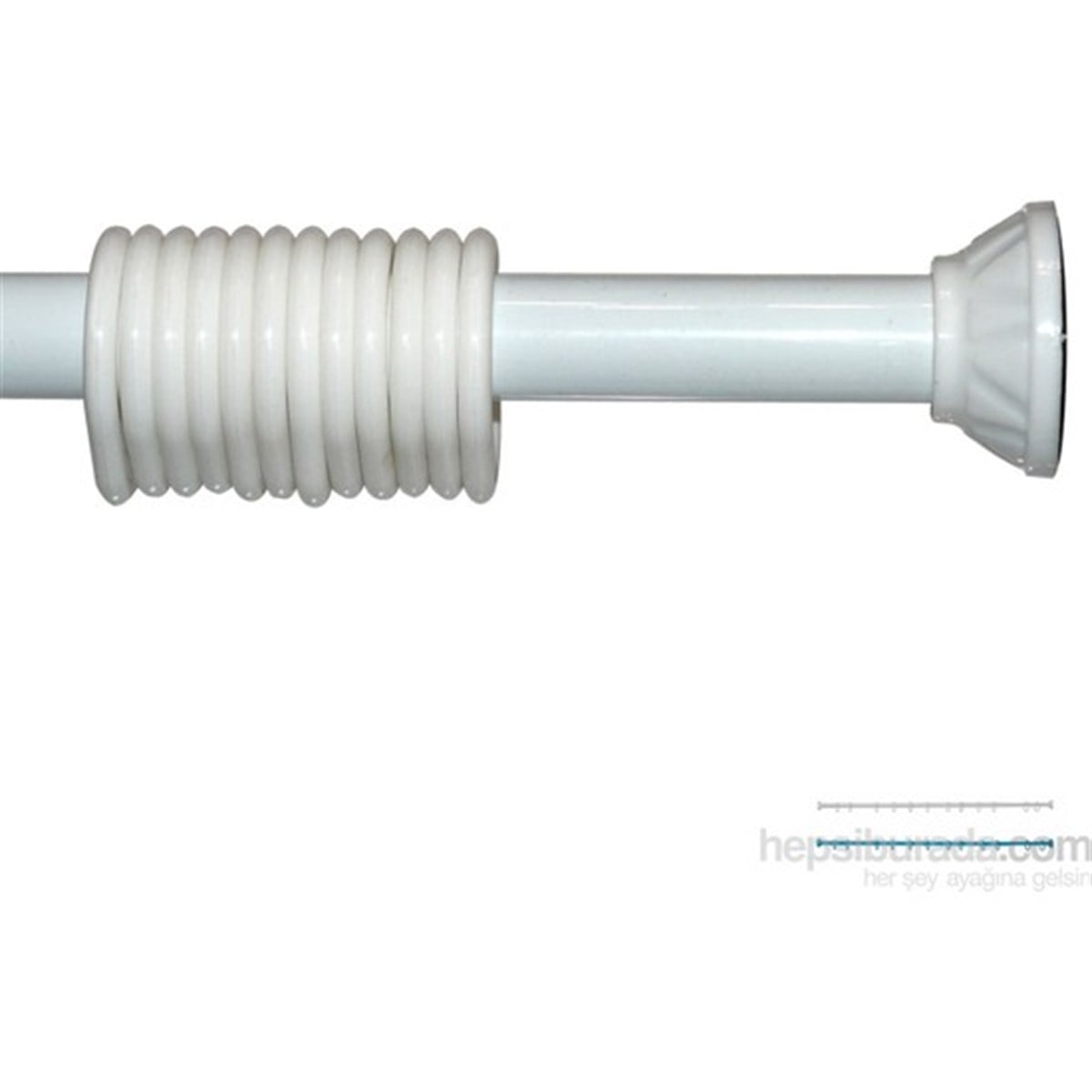 LEVA BANYO PERDE BORUSU 3 MT BEYAZ