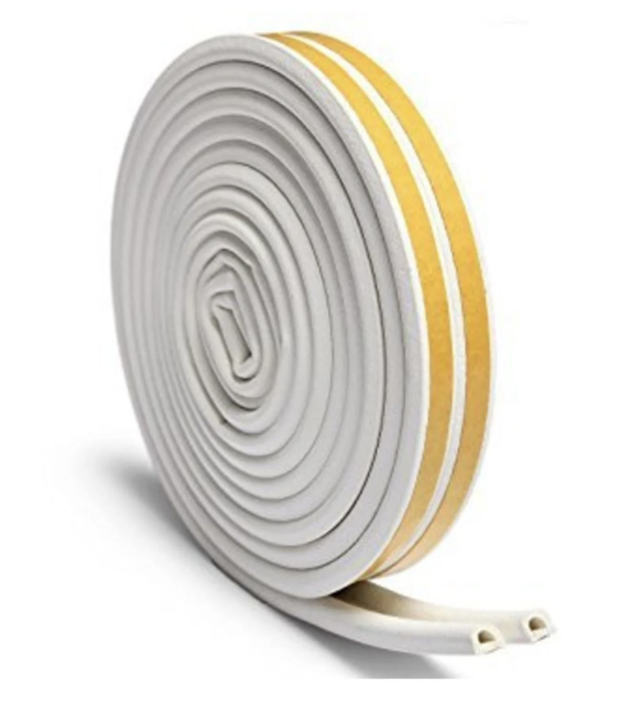 Leva Kapı Pencere Bandı Kaucuk D Tipi 2X3 6Mt Mix Renk