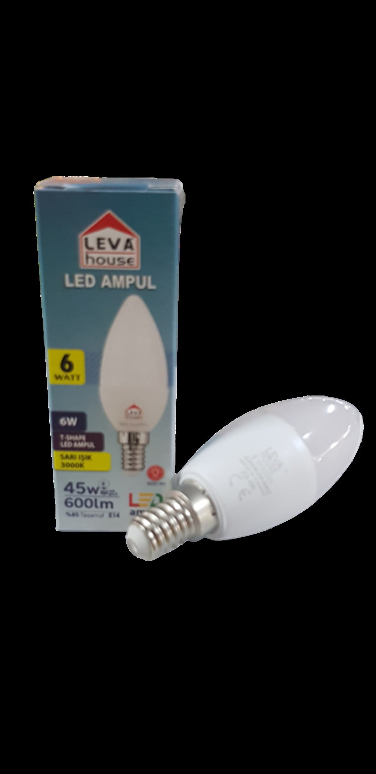 Leva Led Mum Ampul 6W E14 Günışığı