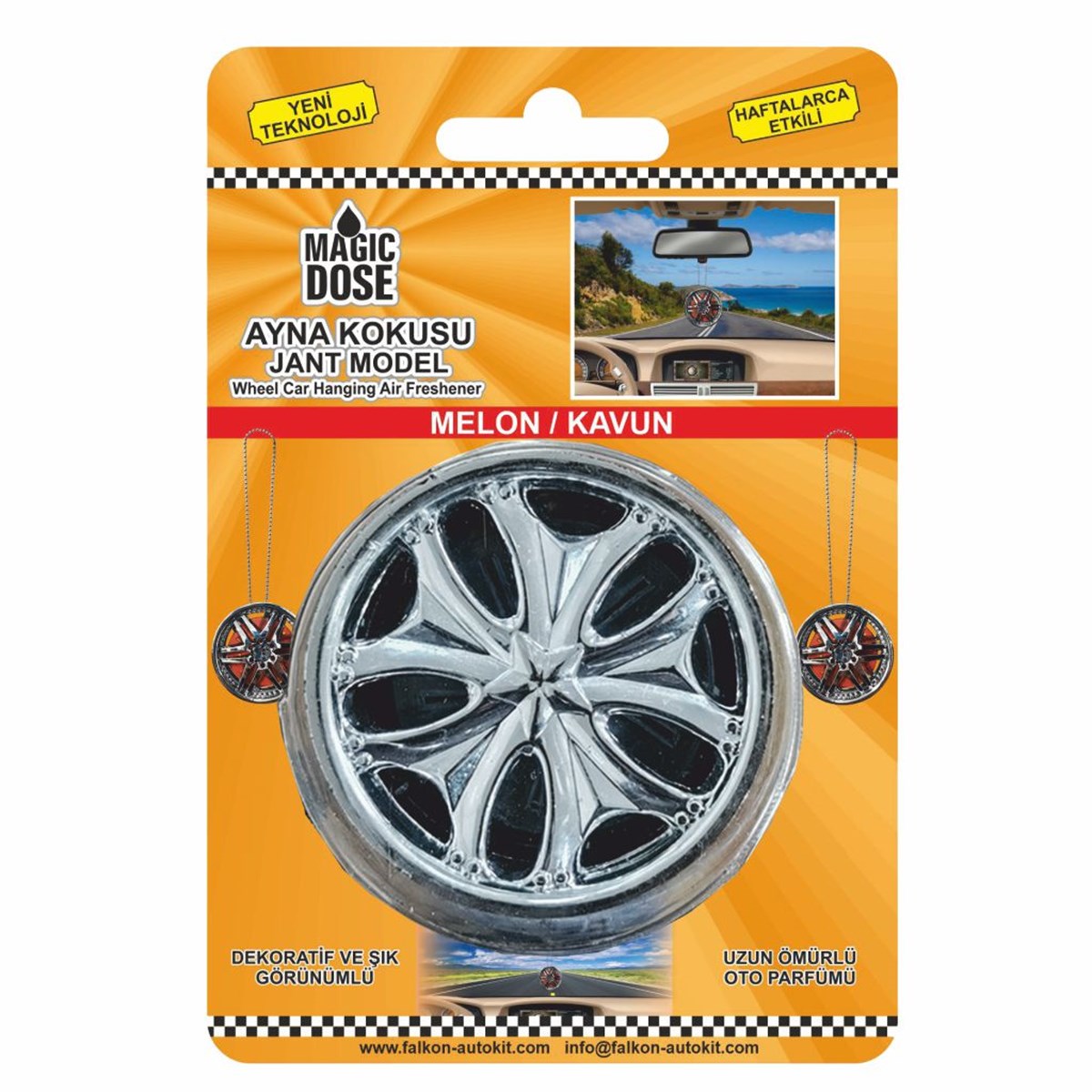 MAGİC DOSE JANT MODEL AYNA KOKUSU MELON