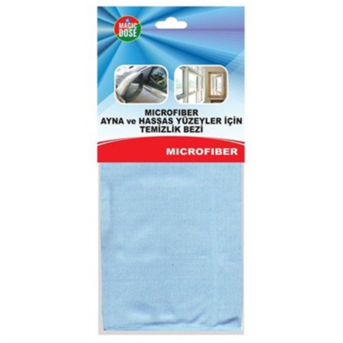 MAGIC DOSE MİKROFİBER BEZ TEKLİ AYNA VE HASAS YÜZE