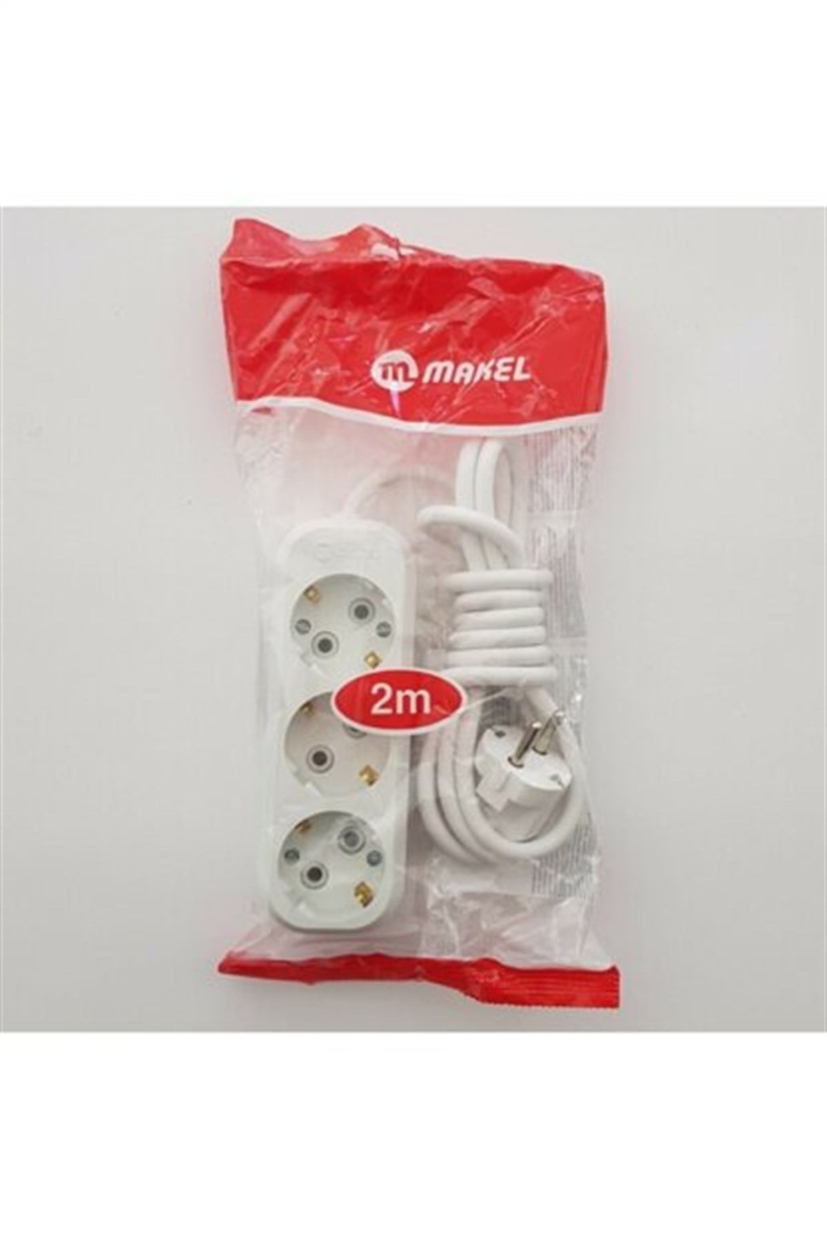 MAKEL 3'LÜ GRUP PRİZ KABLOLU 2 MT