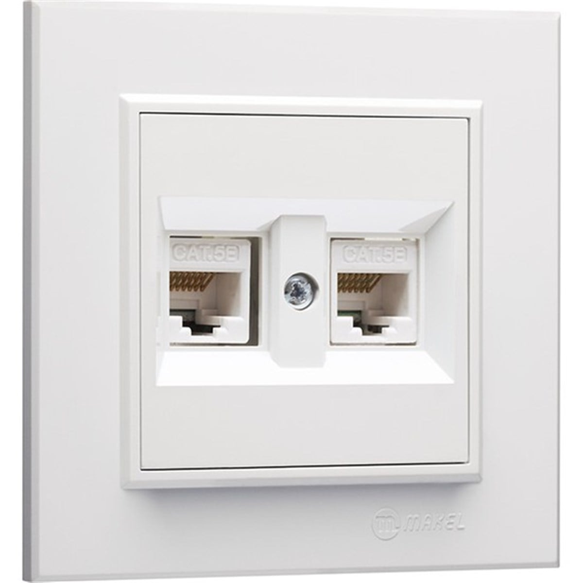 MAKEL DEFNE 2 Lİ DATA PRİZİ MODÜL BEYAZ