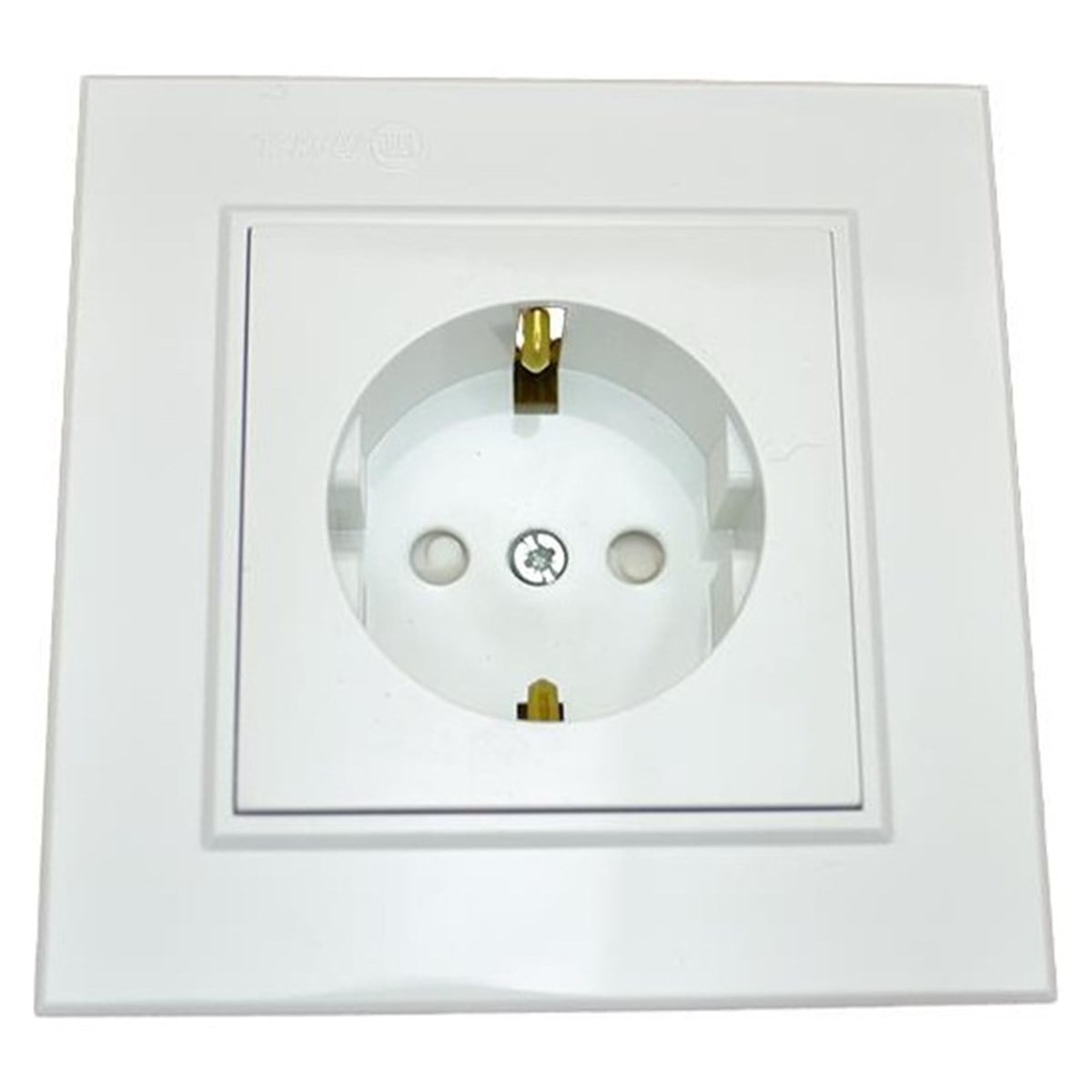 MAKEL KAREA Ç.KORUMALI TOPRAKLI PRİZ MODUL BEYAZ