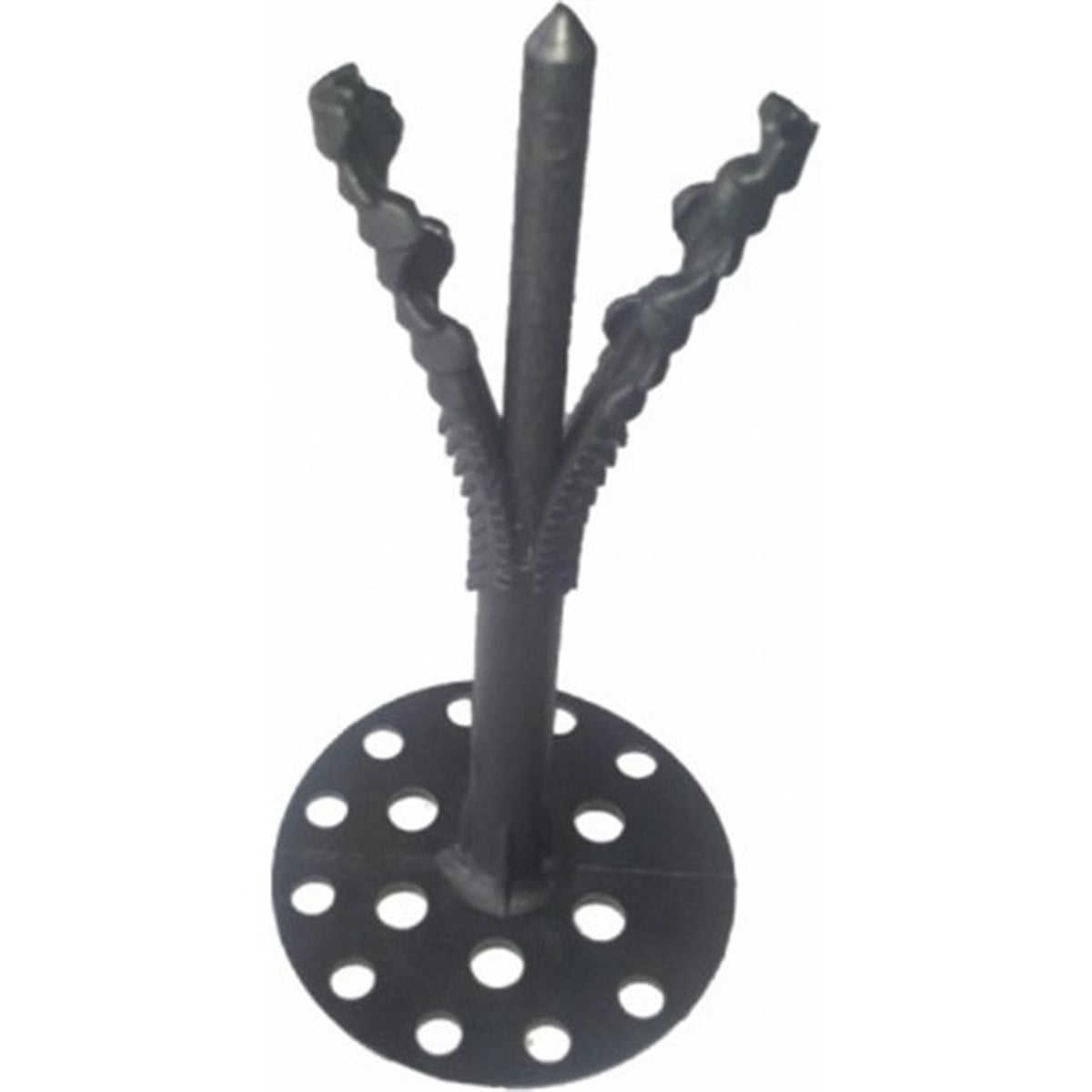 Master Strafor Dübeli Geniş Başlı Siyah 10Cm