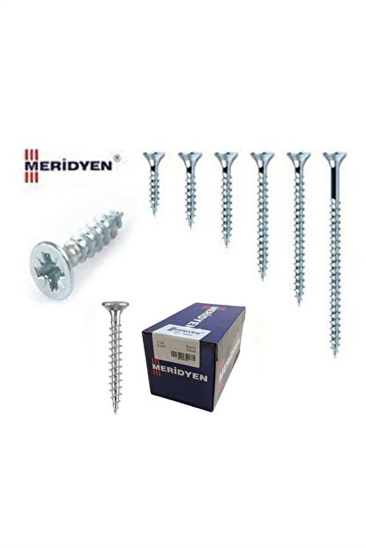 MERİDYEN 3,5X45 SUNTA VİDASI (500 ad)