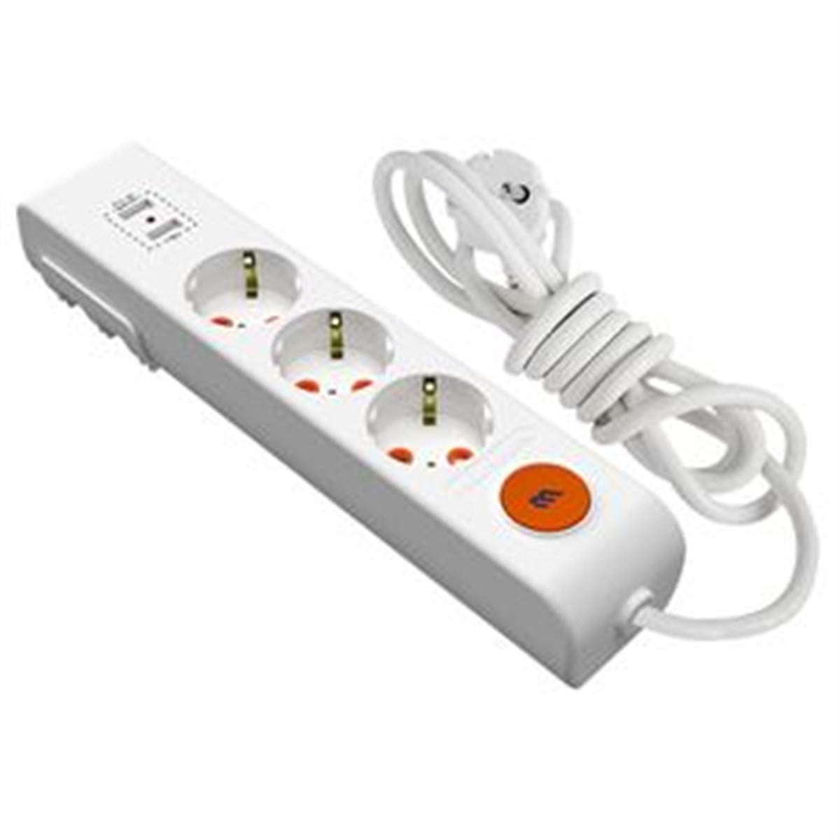 MUTLUSAN RI-TECH 3'LÜ GRUP PRİZ 2 USB ANAHTARLI 2MT