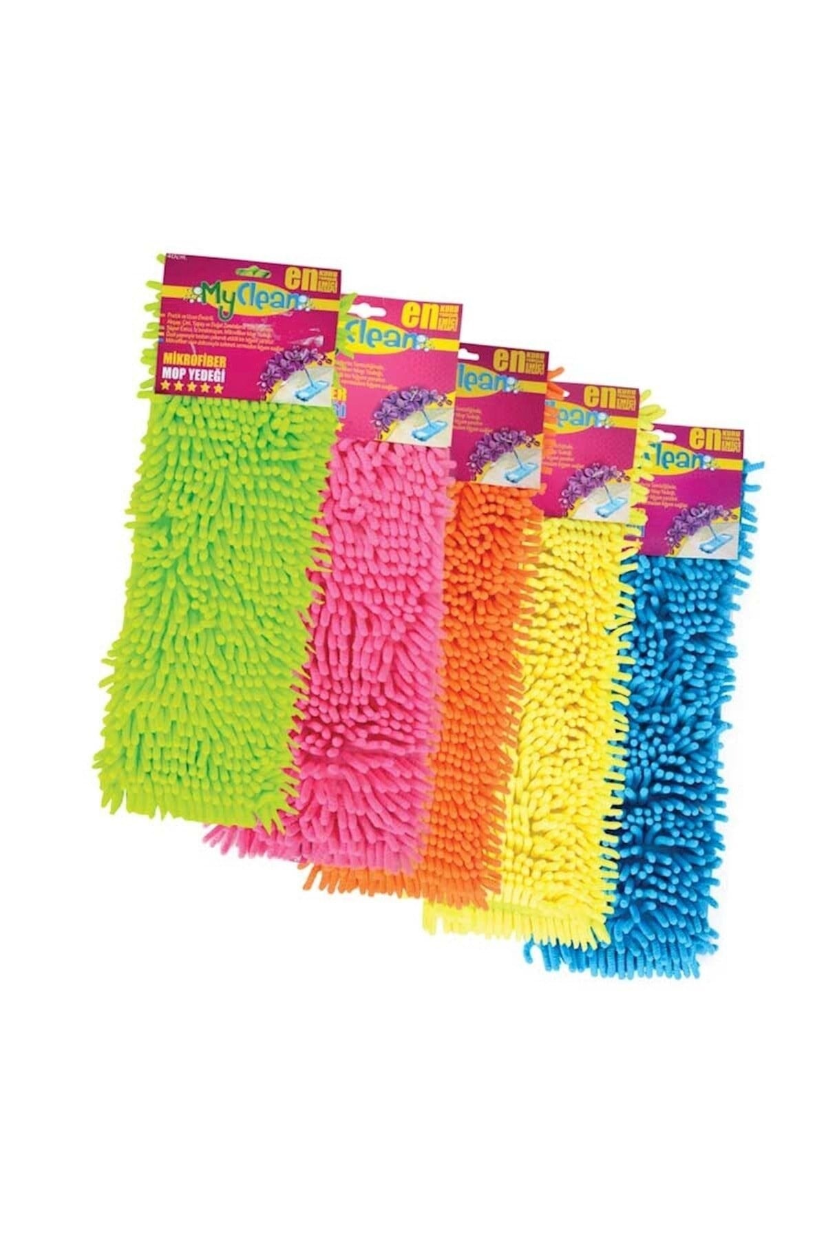 MYCLEAN MAKARNA MOP YEDEĞİ 12X40 CM