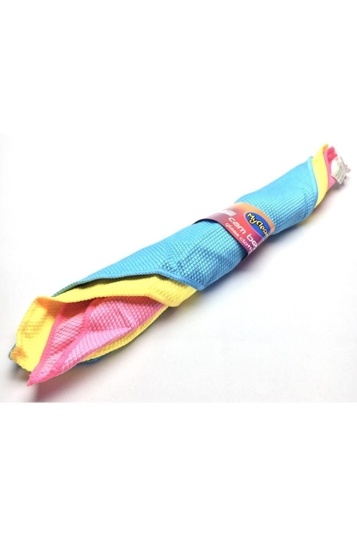 MYCLEAN MİKROFİBER CAM BEZİ 3'LÜ RULO