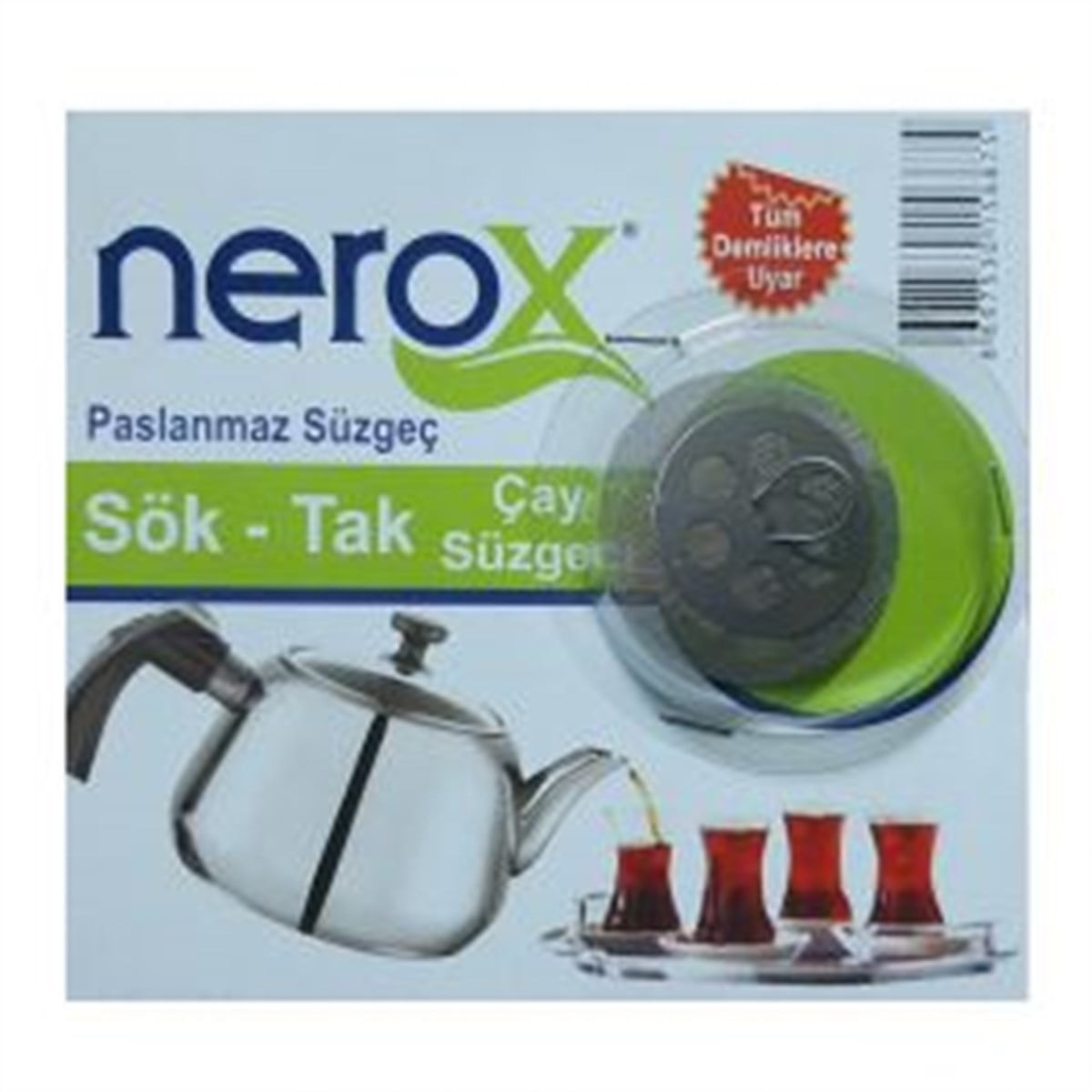 NEROX ÇAY SÜZGECİ SÖK TAK TEKLİ