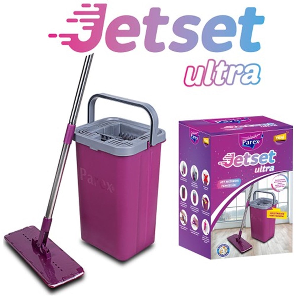 PAREX JETSET ULTRA OTOMATİK TEMİZLİK SETİ