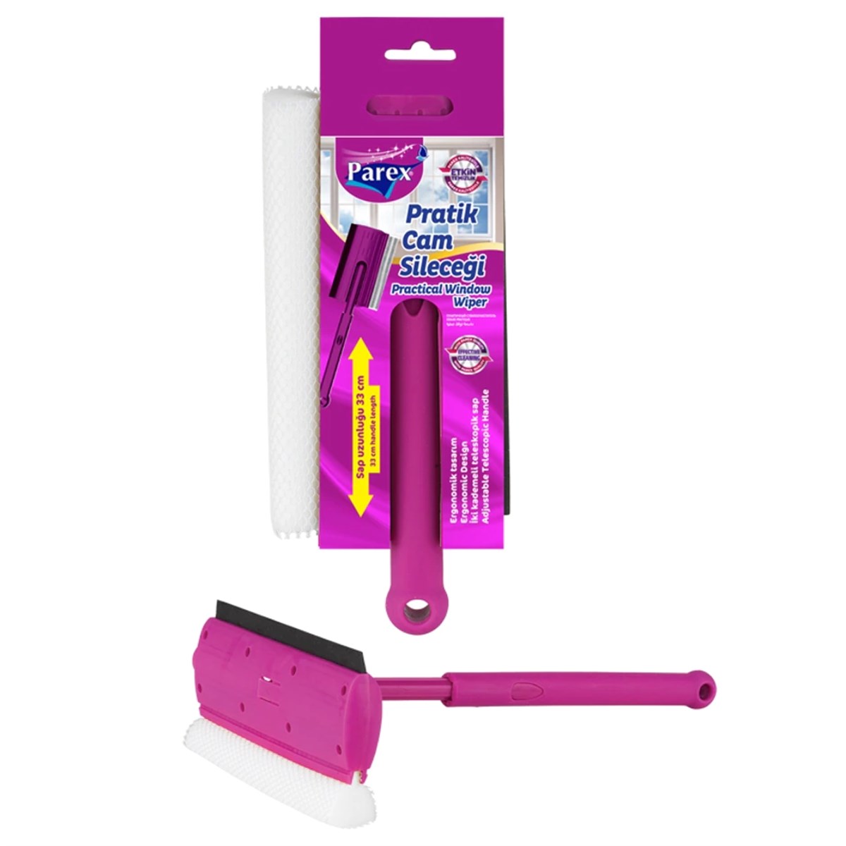 PAREX PRATİK CAM SİLECEĞİ ORTA