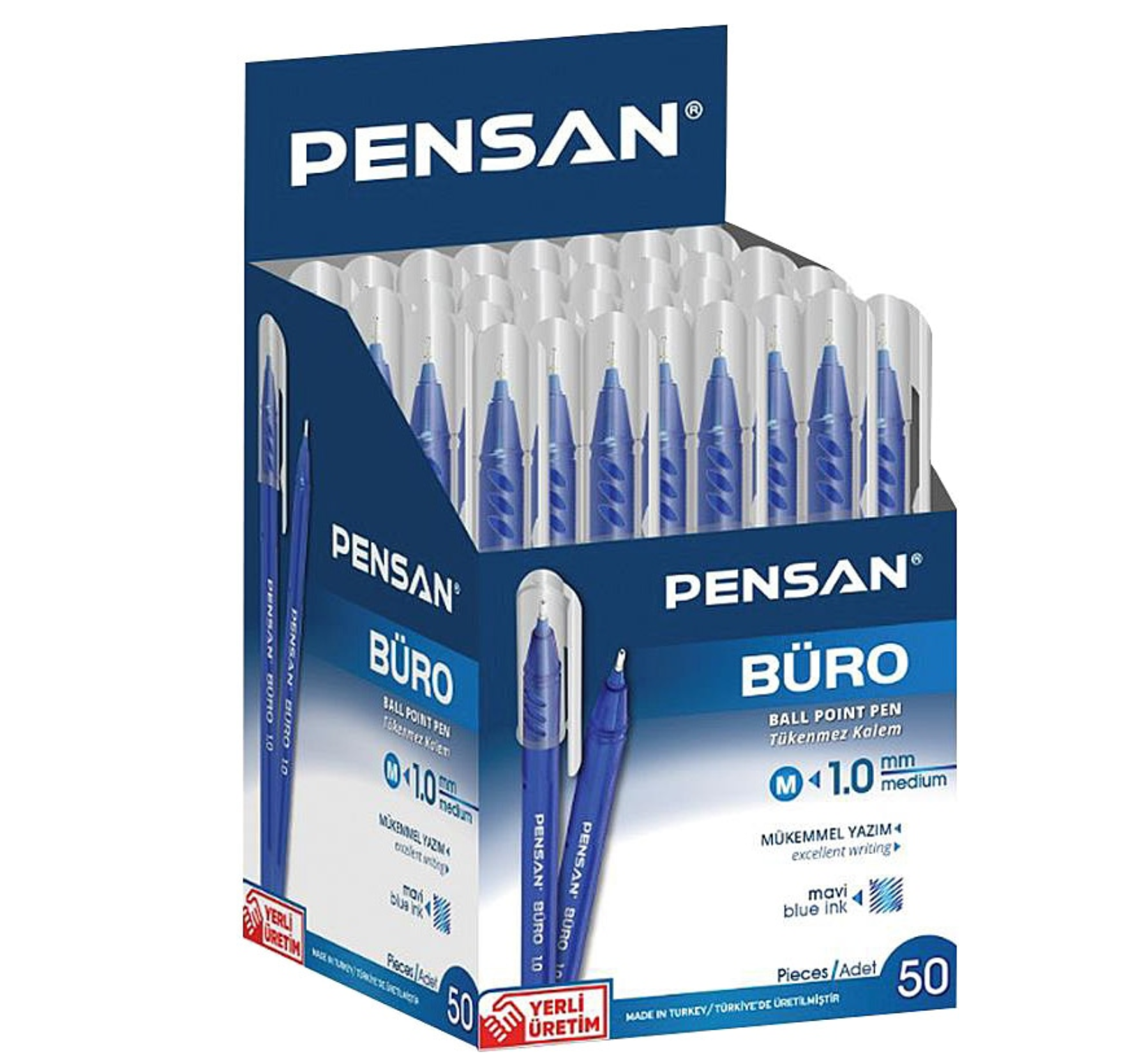 Pensan Tükenmez Kalem 2270 Büro 1Mm Siyah