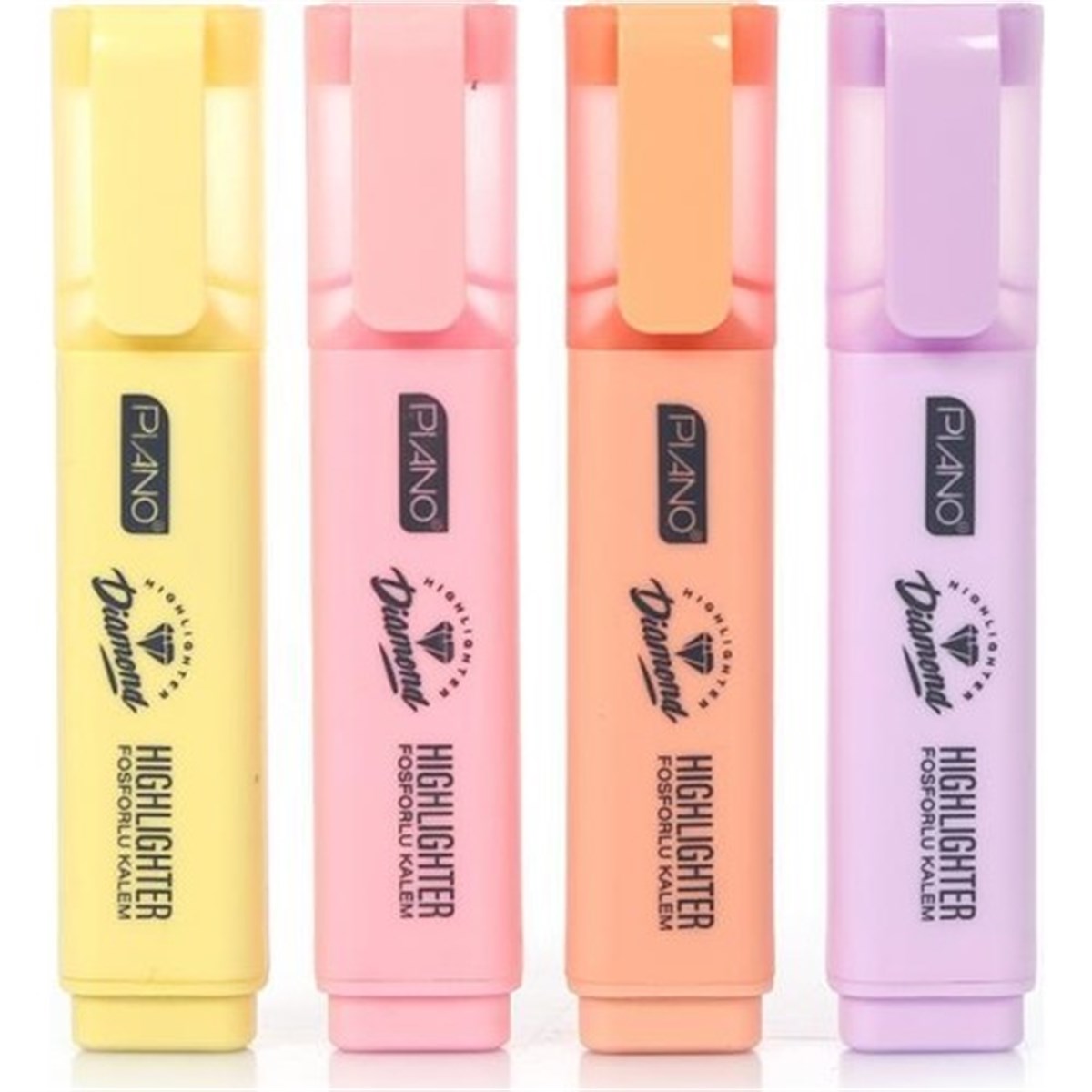 PİANO DİAMOND FOSFORLU KALEM PASTEL MİX
