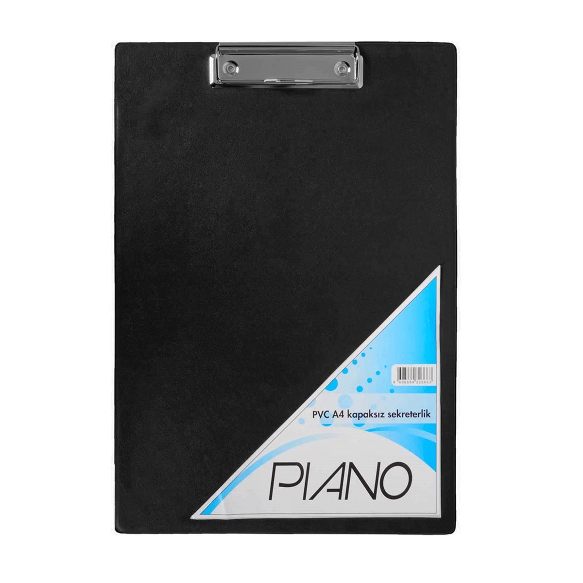 PİANO PVC SEKRETERLİK A4 KAPAKSIZ SİYAH