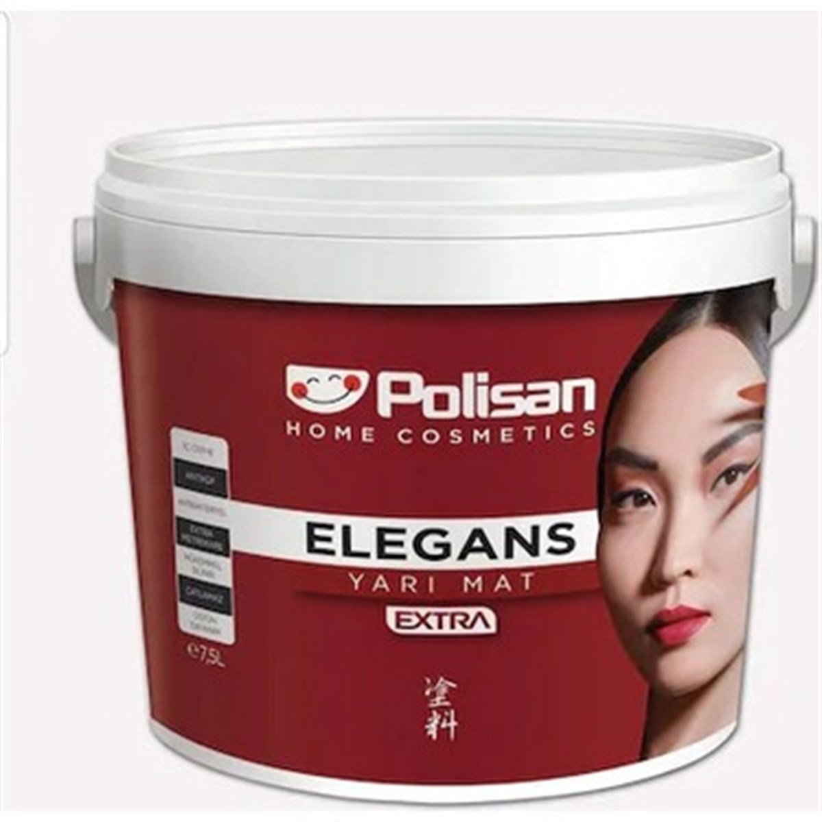POLİSAN ELEGANS EXTRA YARI MAT BEYAZ 2.5 LT