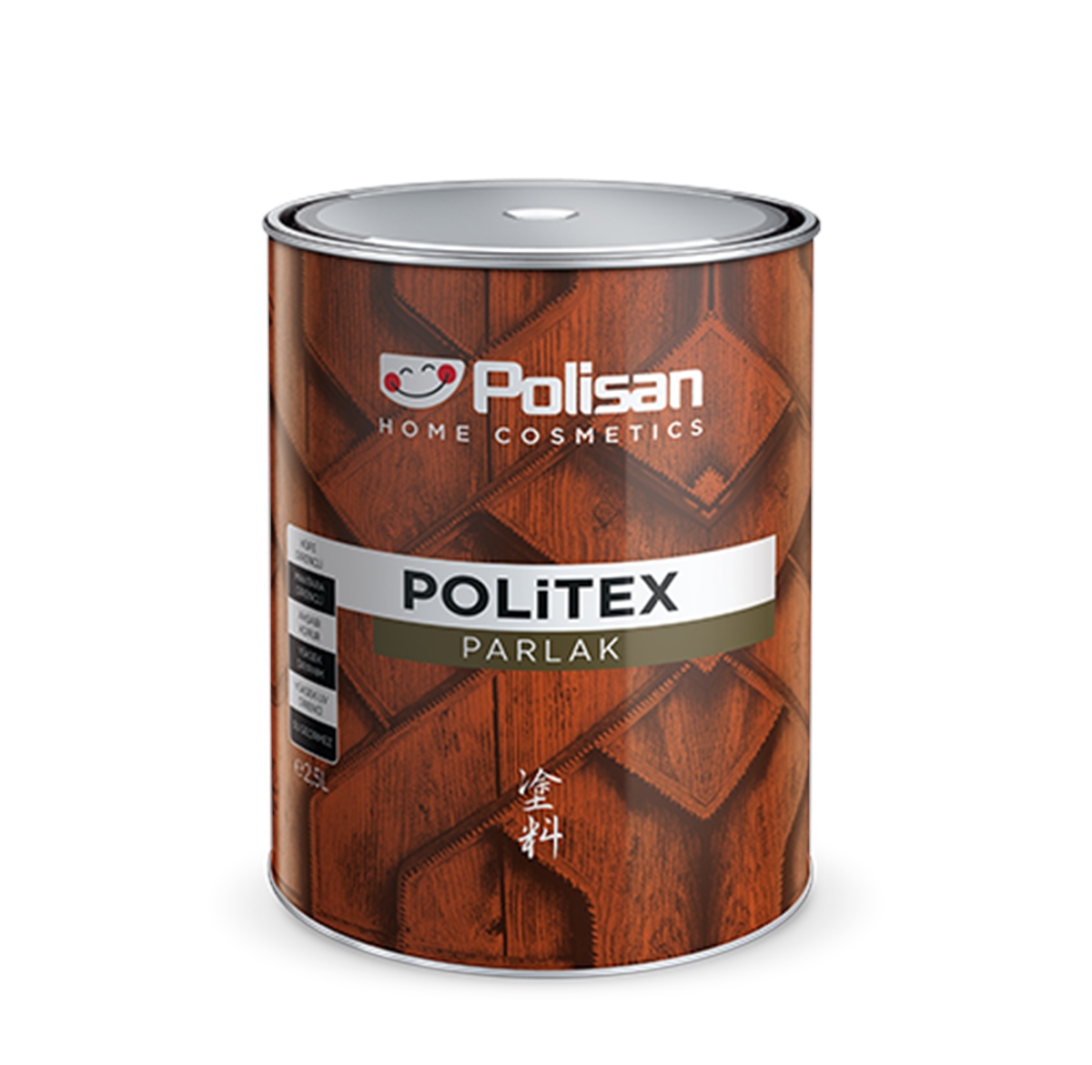 POLİSAN POLİTEX LÜX VERNİKLİ RENKSİZ 2,5 LT