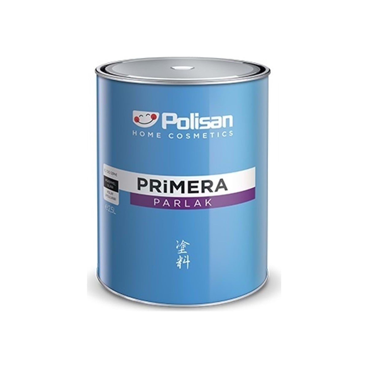 POLİSAN PRİMERA PARLAK SENTETİK BOYA 0,25 PEMBE